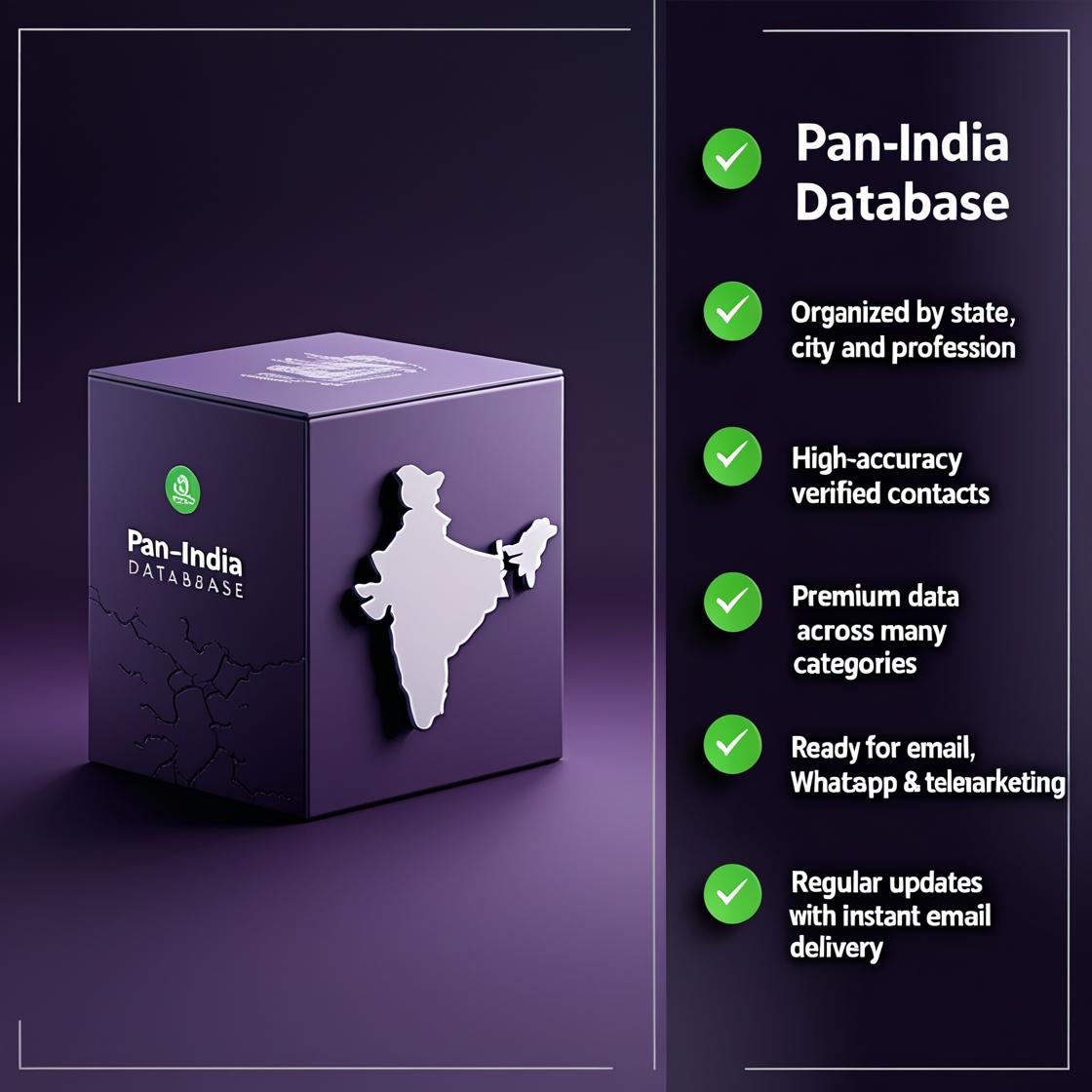 80M+ PAN India Database | Verified Business & Consumer Data