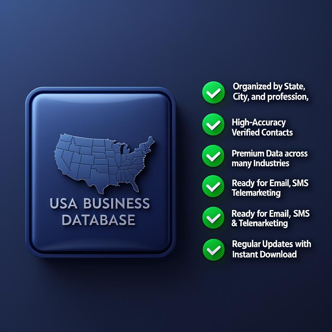 80M+ USA Business Data Bundle | Verified Leads & Consumer Database