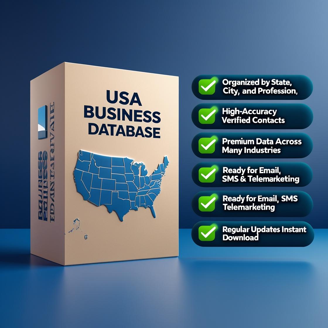 80M+ USA Business Data Bundle | Verified Leads & Consumer Database