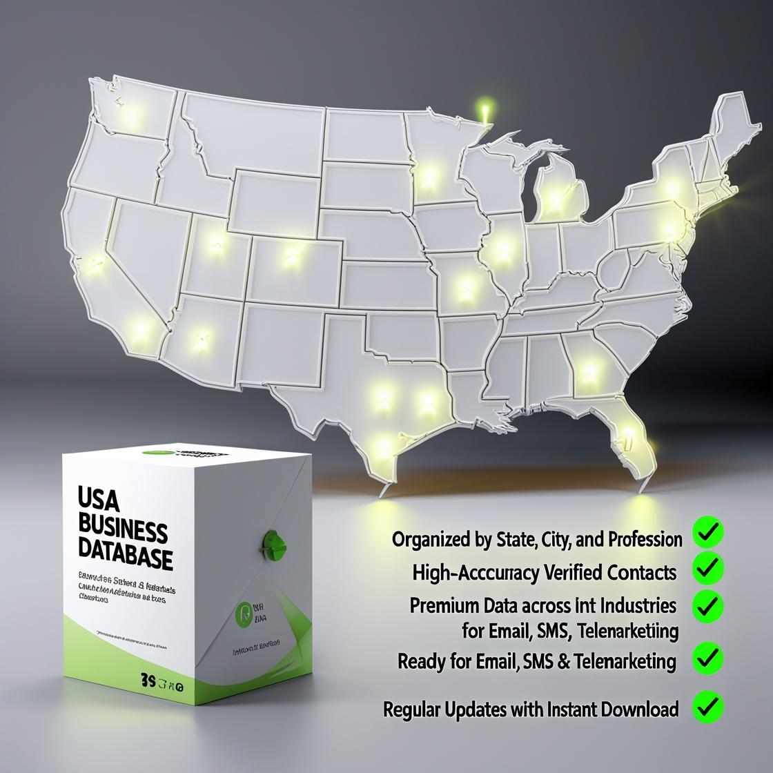 80M+ USA Business Data Bundle | Verified Leads & Consumer Database