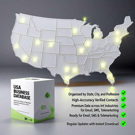 80M+ USA Business Data Bundle | Verified Leads & Consumer Database